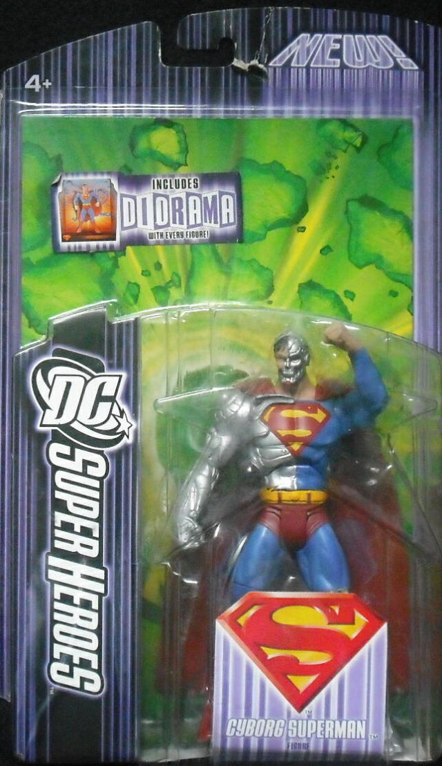 TA866 DCスーパーヒーローズ　スーパーマン CYBORC SUPERMAN/マテル